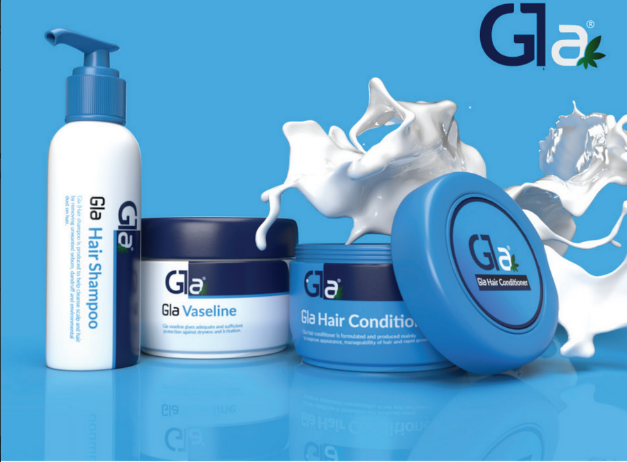 Packaging de la marque GLA.